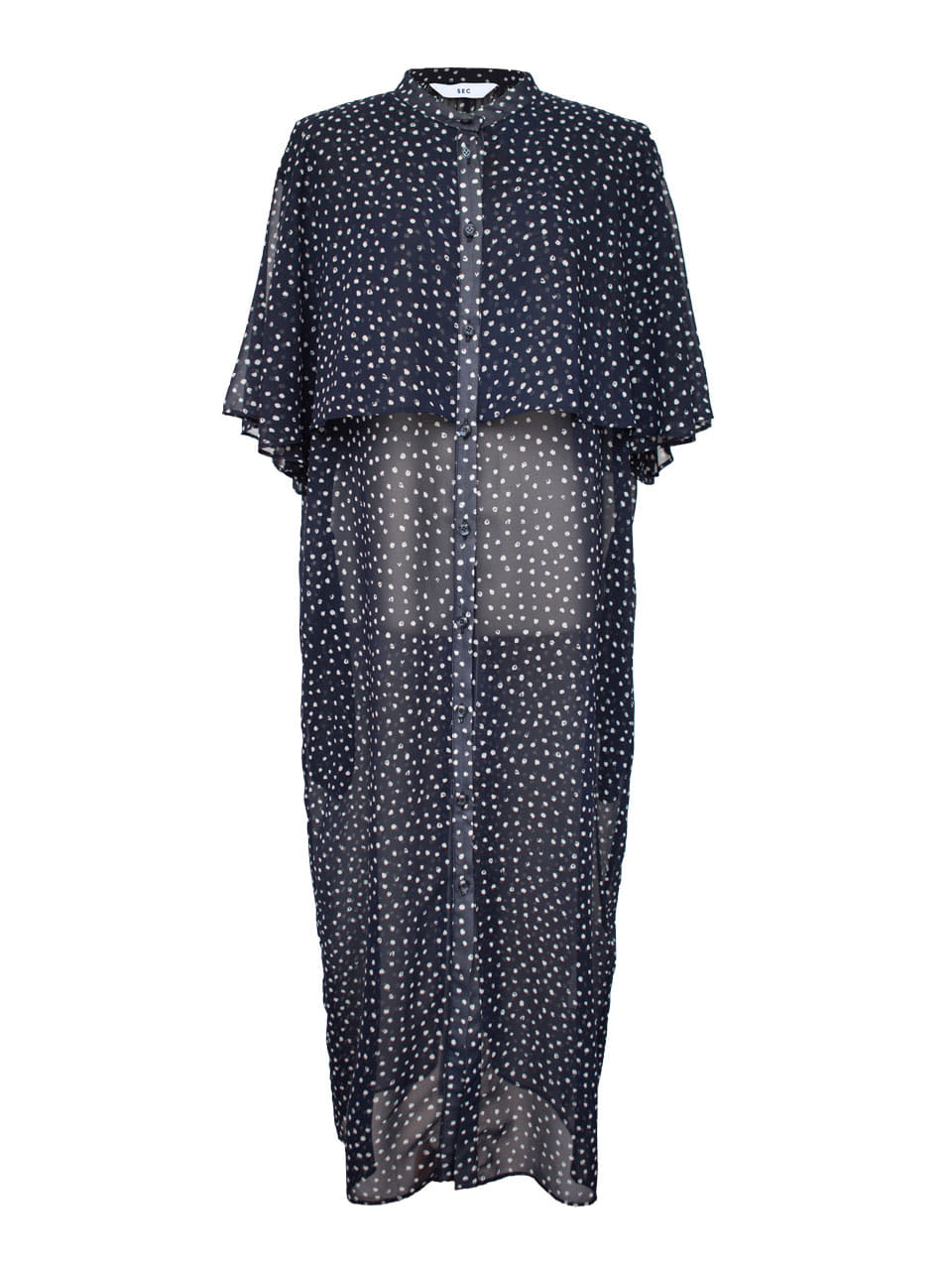 Flared Chiffon Maxi Dress — 8