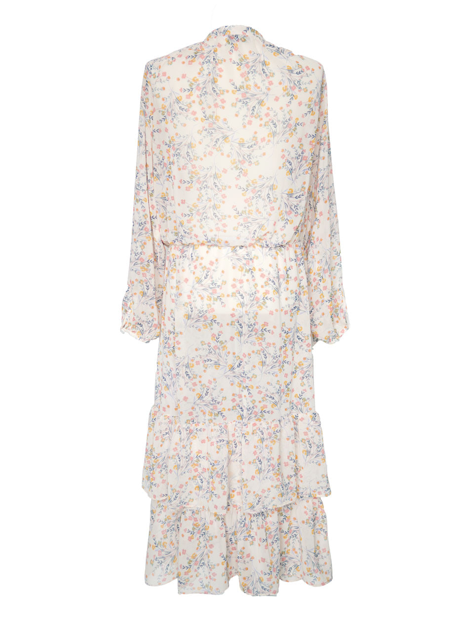 Floral Chiffon Tiered Maxi Dress — 7