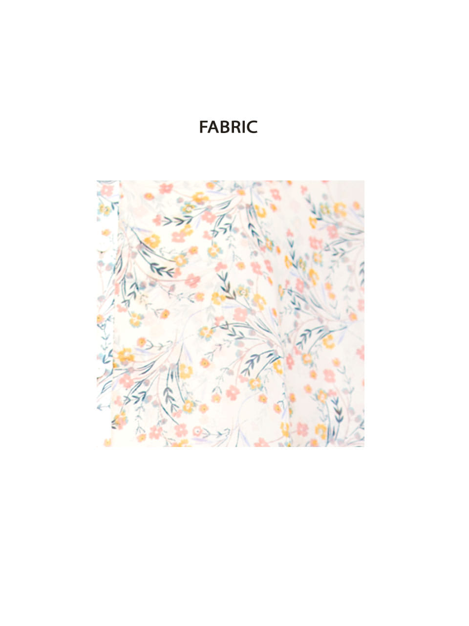 Floral Chiffon Flared Blouse — 10