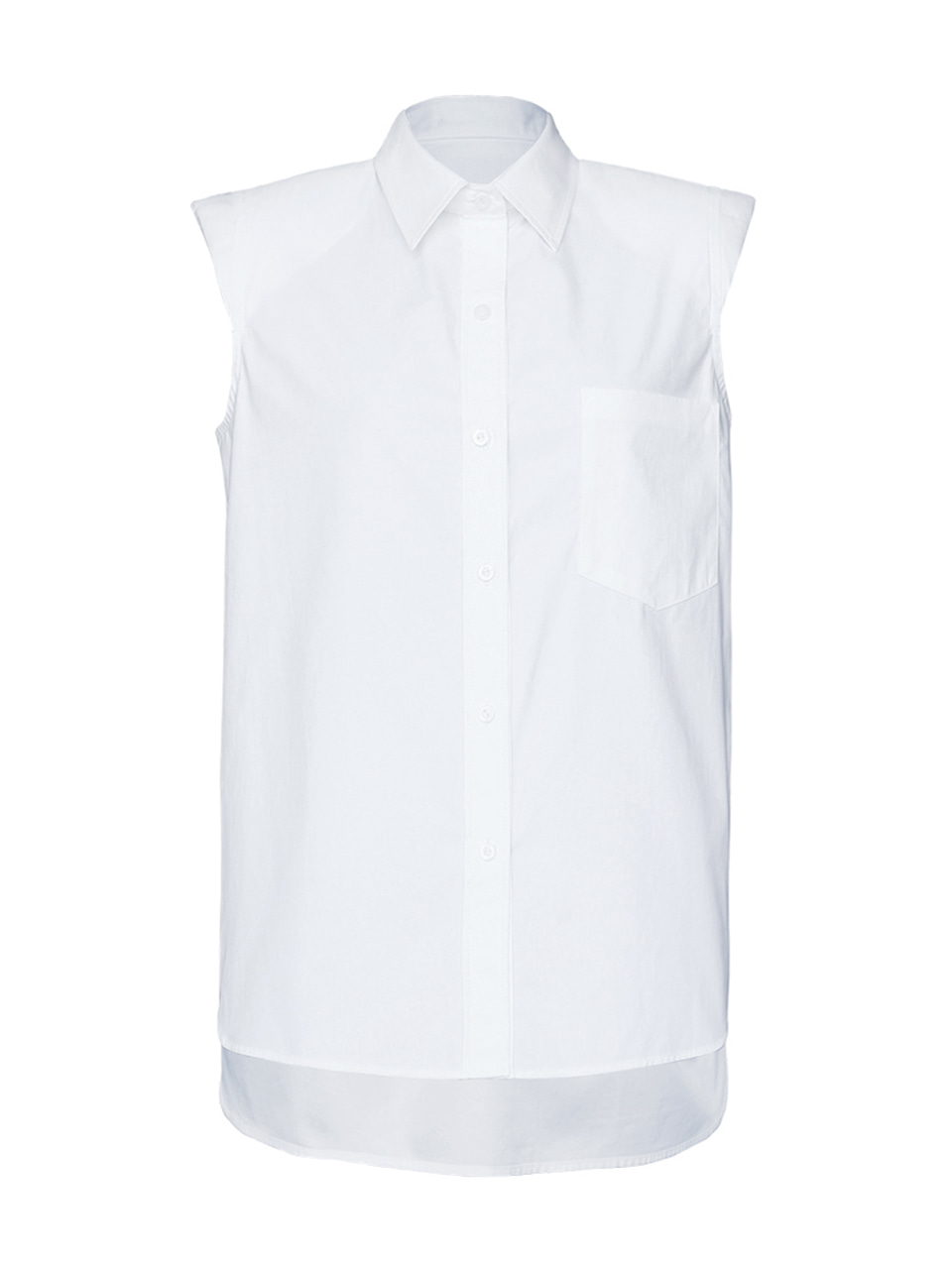 Padded Sleeveless Shirt — 4