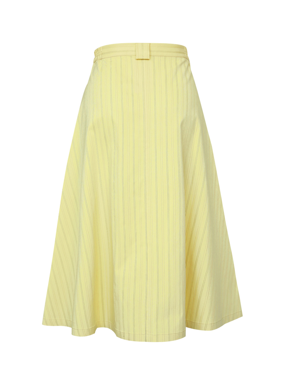 Circular Cotton Button Skirt — 7