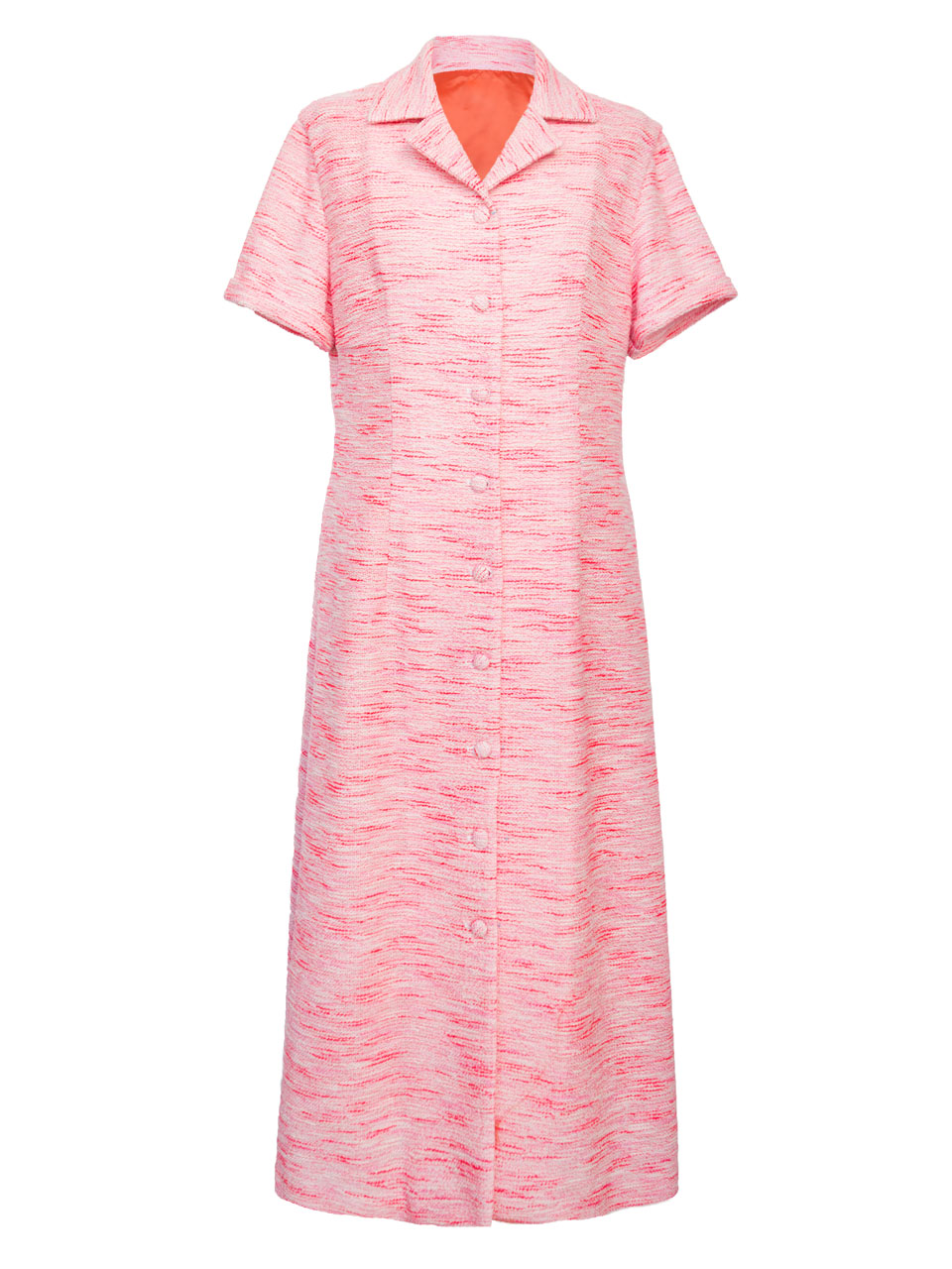 Summer Tweed Shirt A-Line Dress — 5