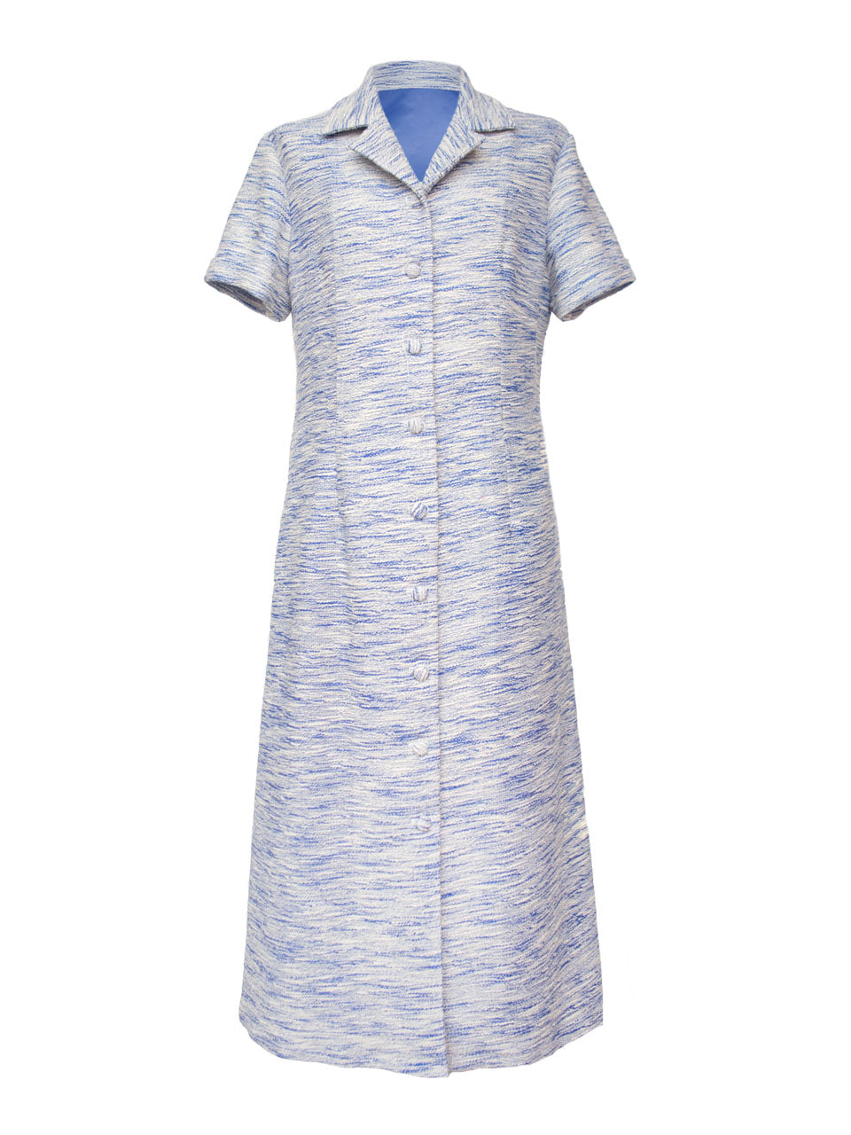 Summer Tweed Shirt A-Line Dress — 7