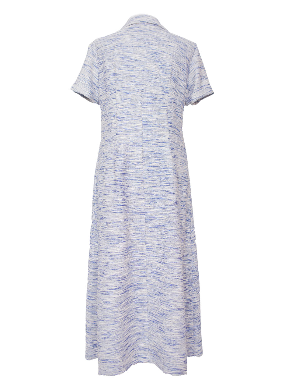 Summer Tweed Shirt A-Line Dress — 8