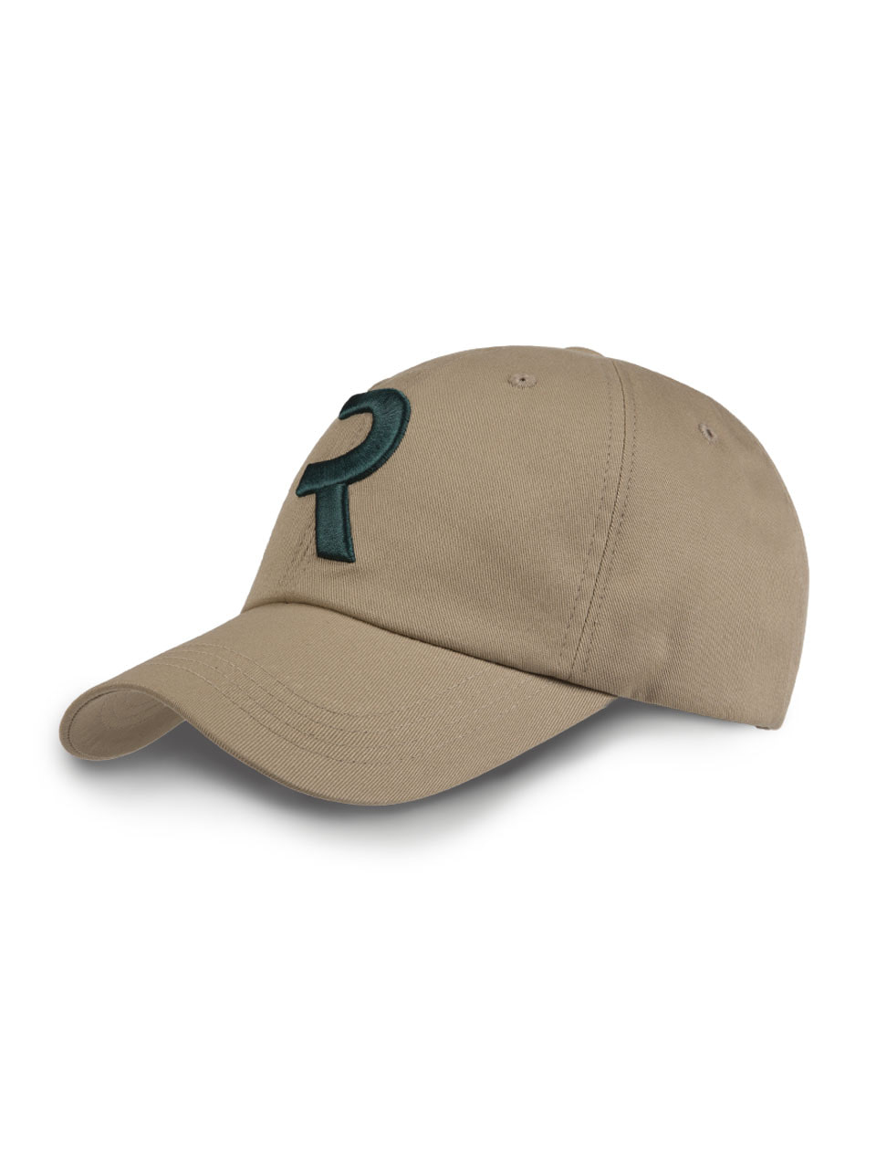 Logo Play R Baseball Cap — Beige — 4