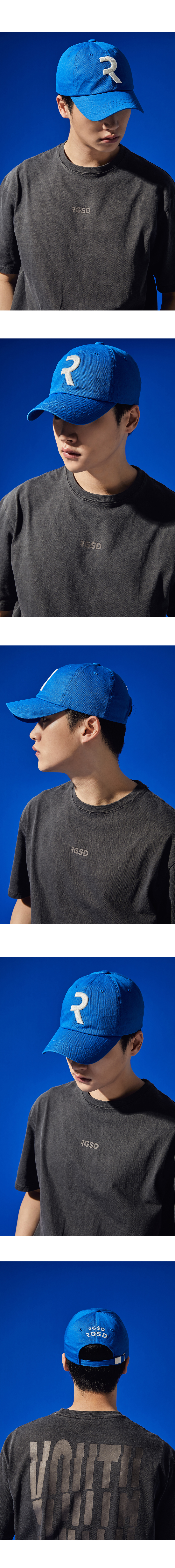 Logo Play R Baseball Cap — Blue — 10