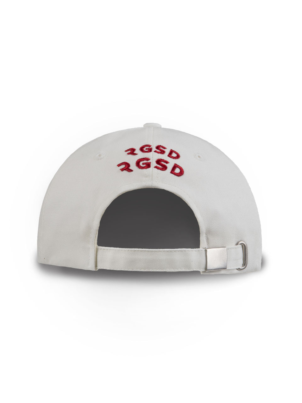 Logo Play R Baseball Cap — White — 6