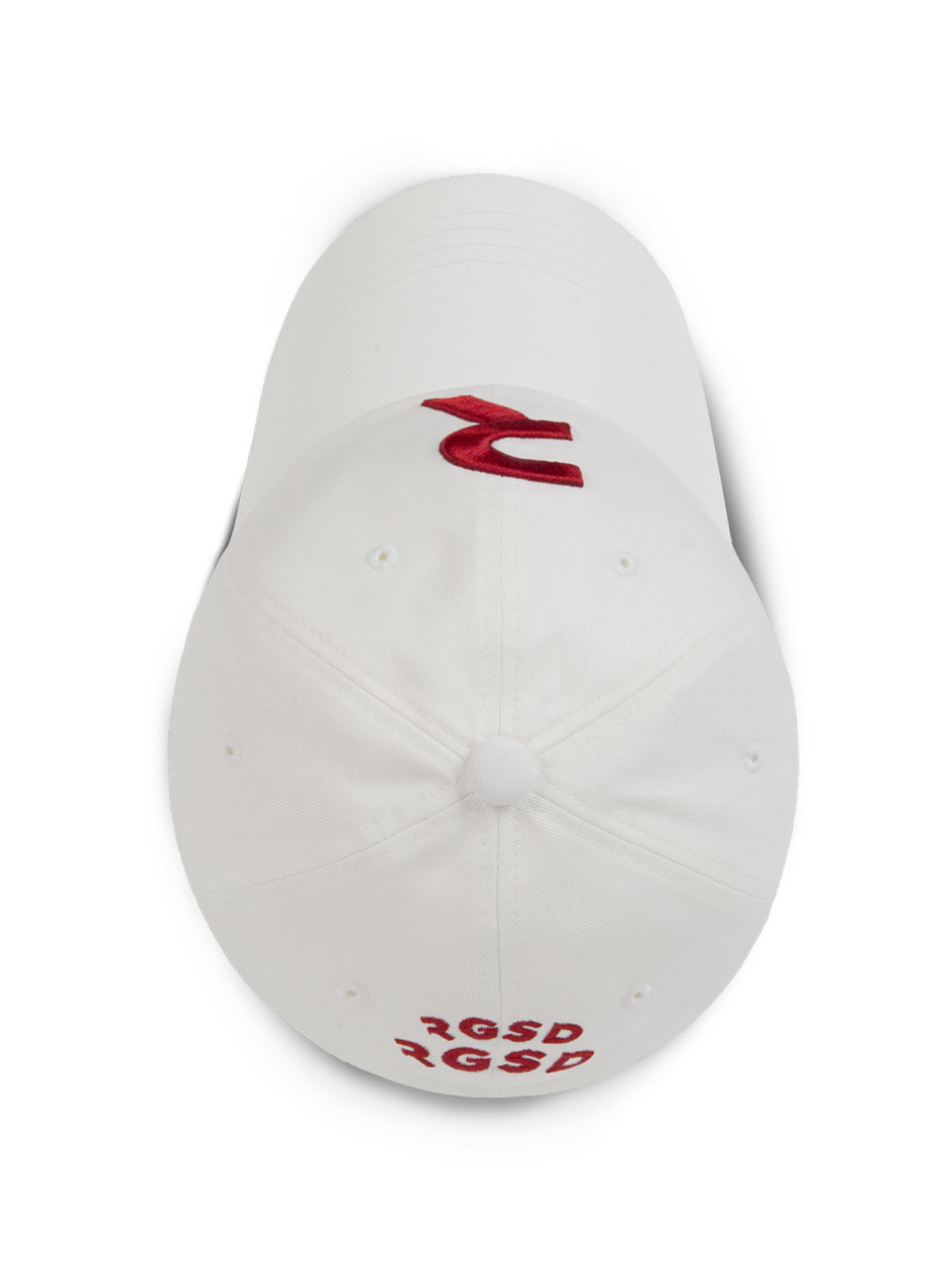 Logo Play R Baseball Cap — White — 7