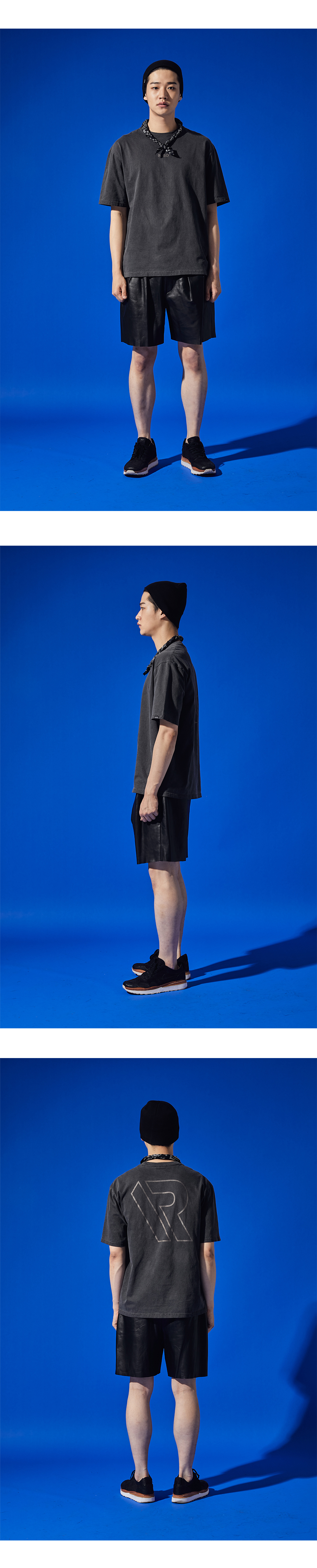 Pigment Sport R Tour T-Shirt — Charcoal — 18