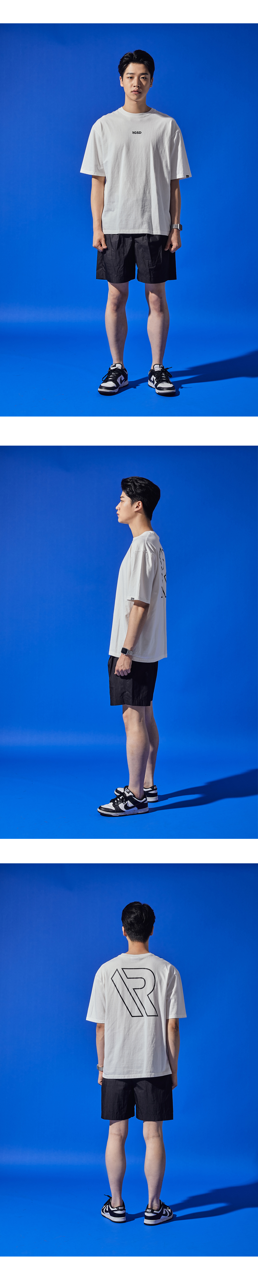 Pigment Sport R Tour T-Shirt — White — 16