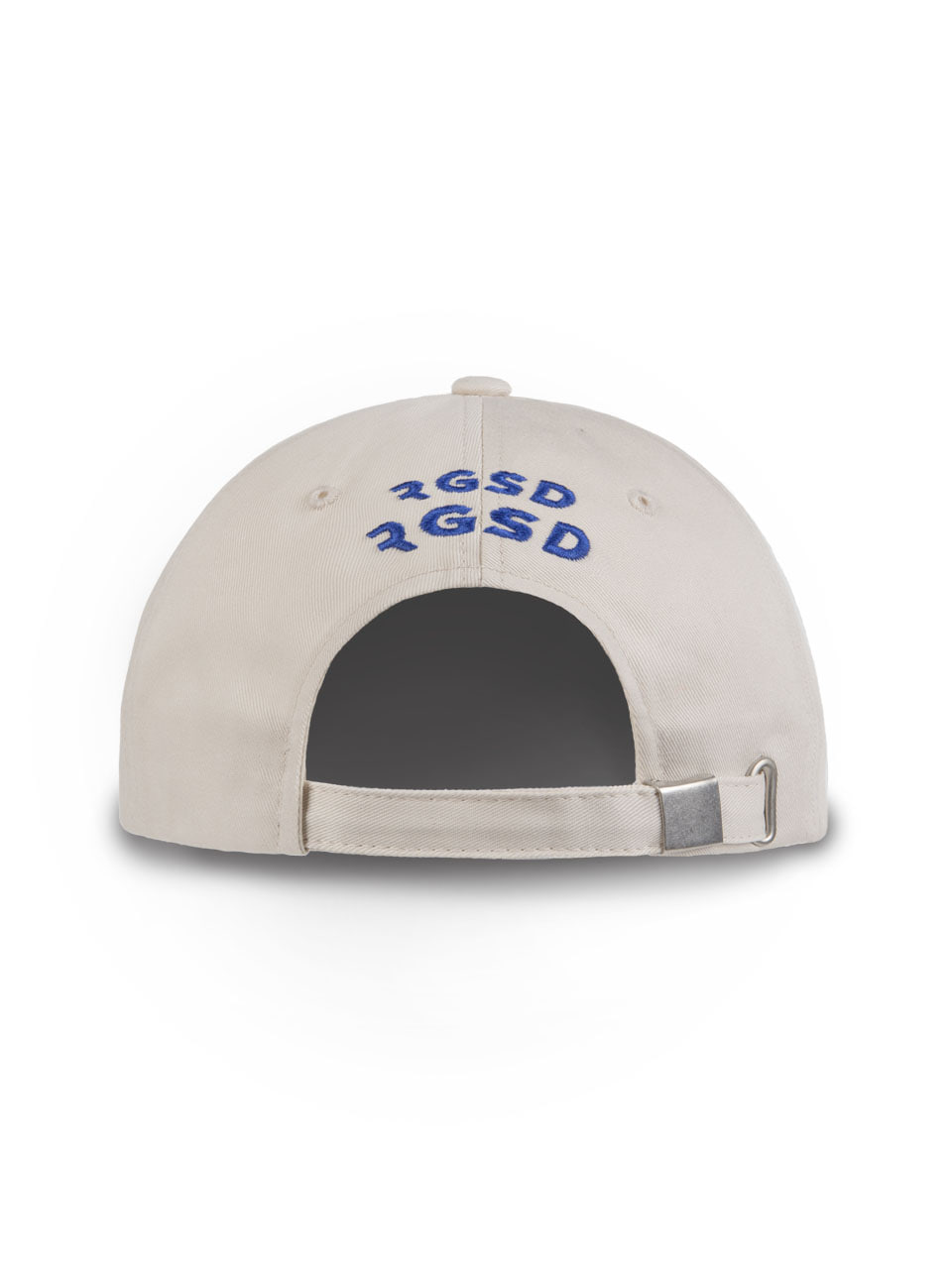 Planet R Two-Tone Baseball Cap — Beige & Blue — 6
