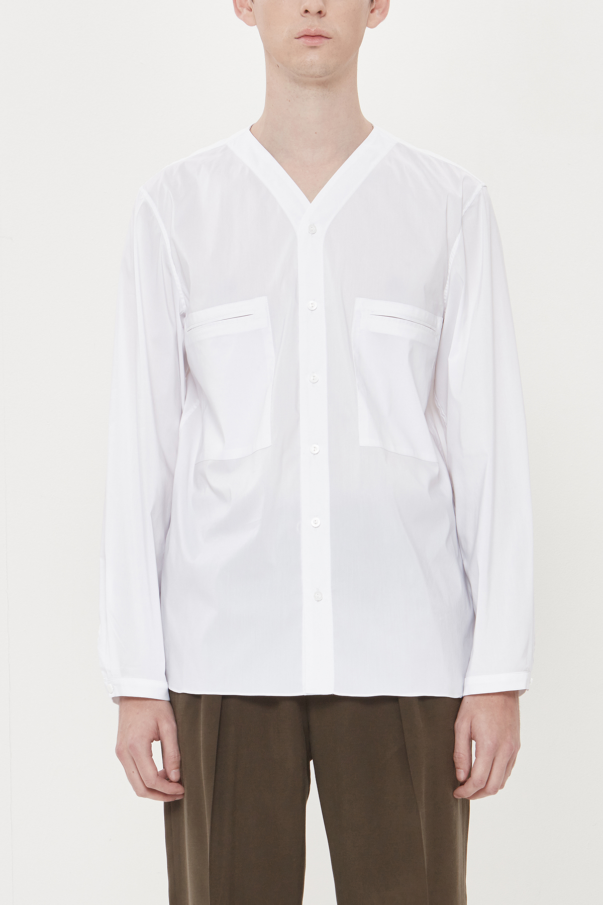 Y Neck Shirt — 4