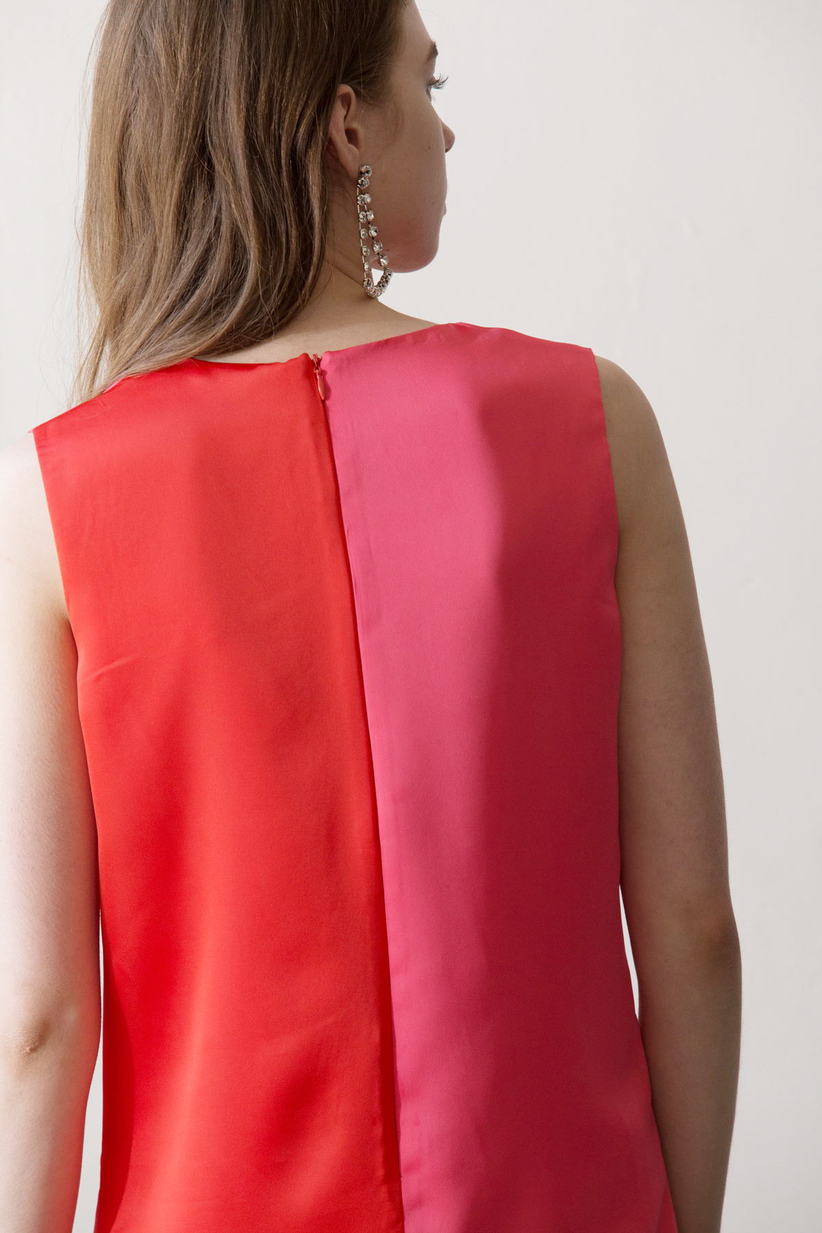 Two-Tone Chemise Dress — 6