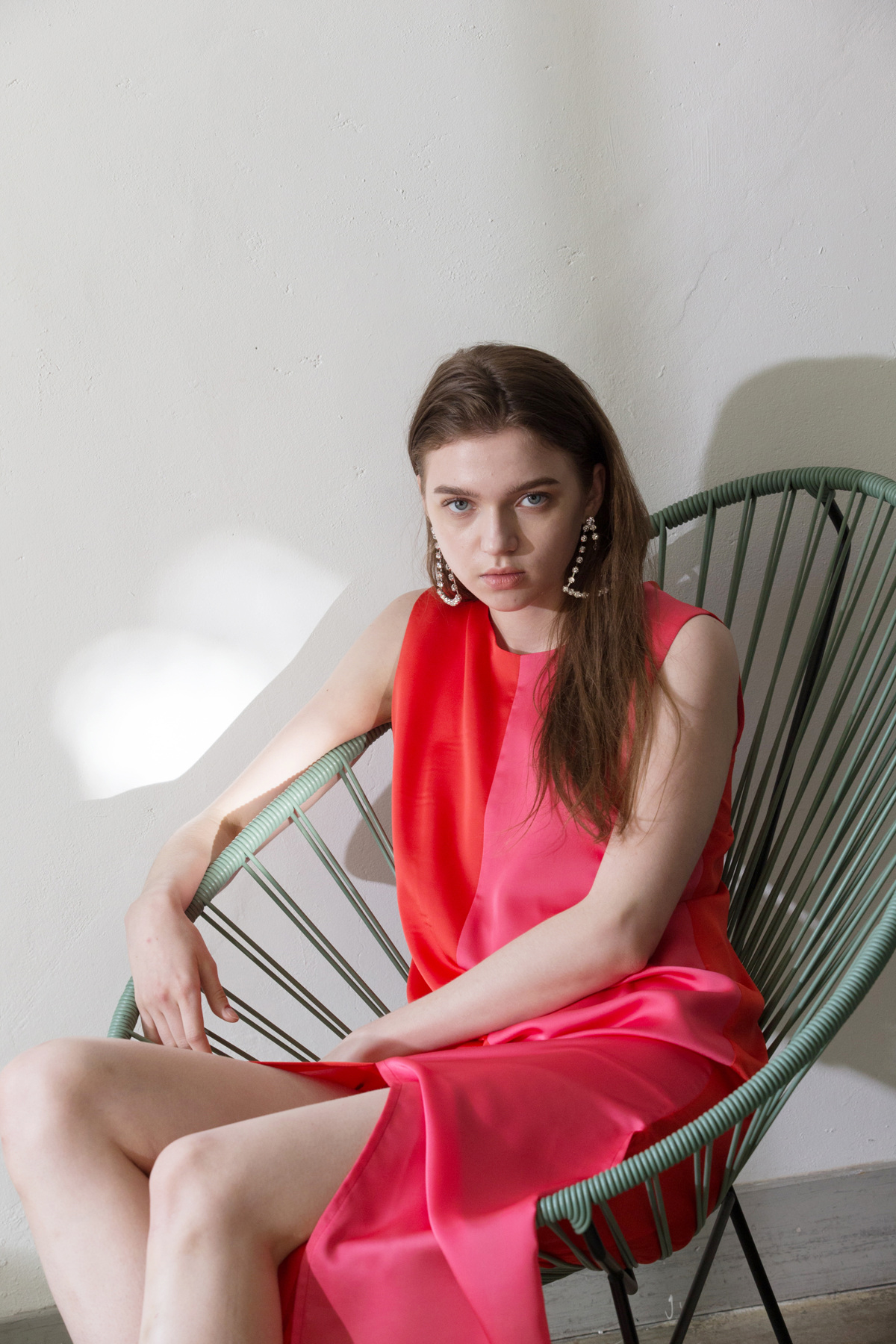 Two-Tone Chemise Dress — 8