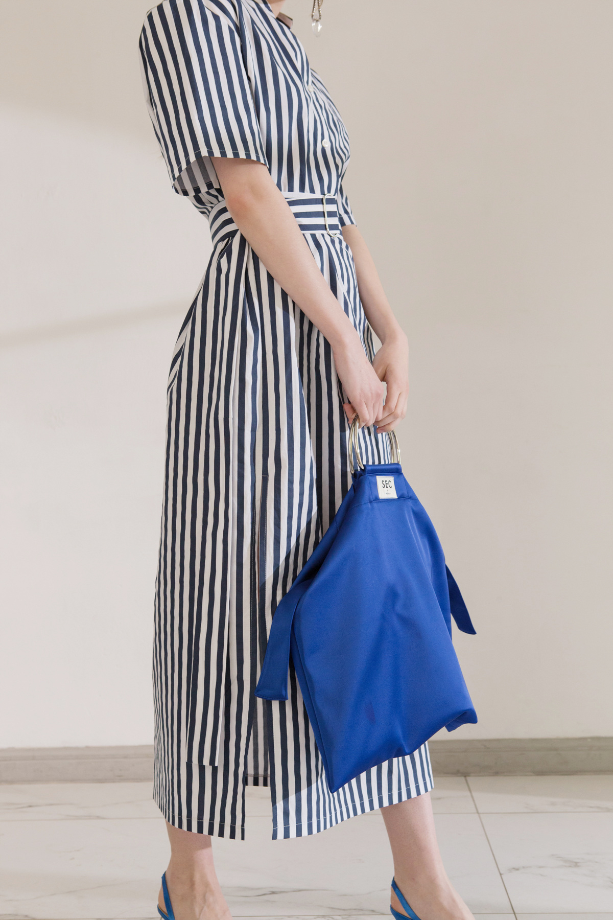 Striped House Dress — 9