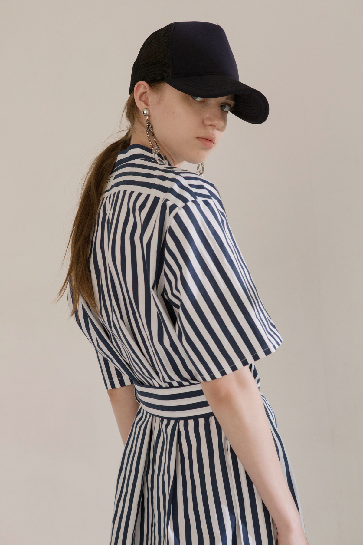 Striped House Dress — 10