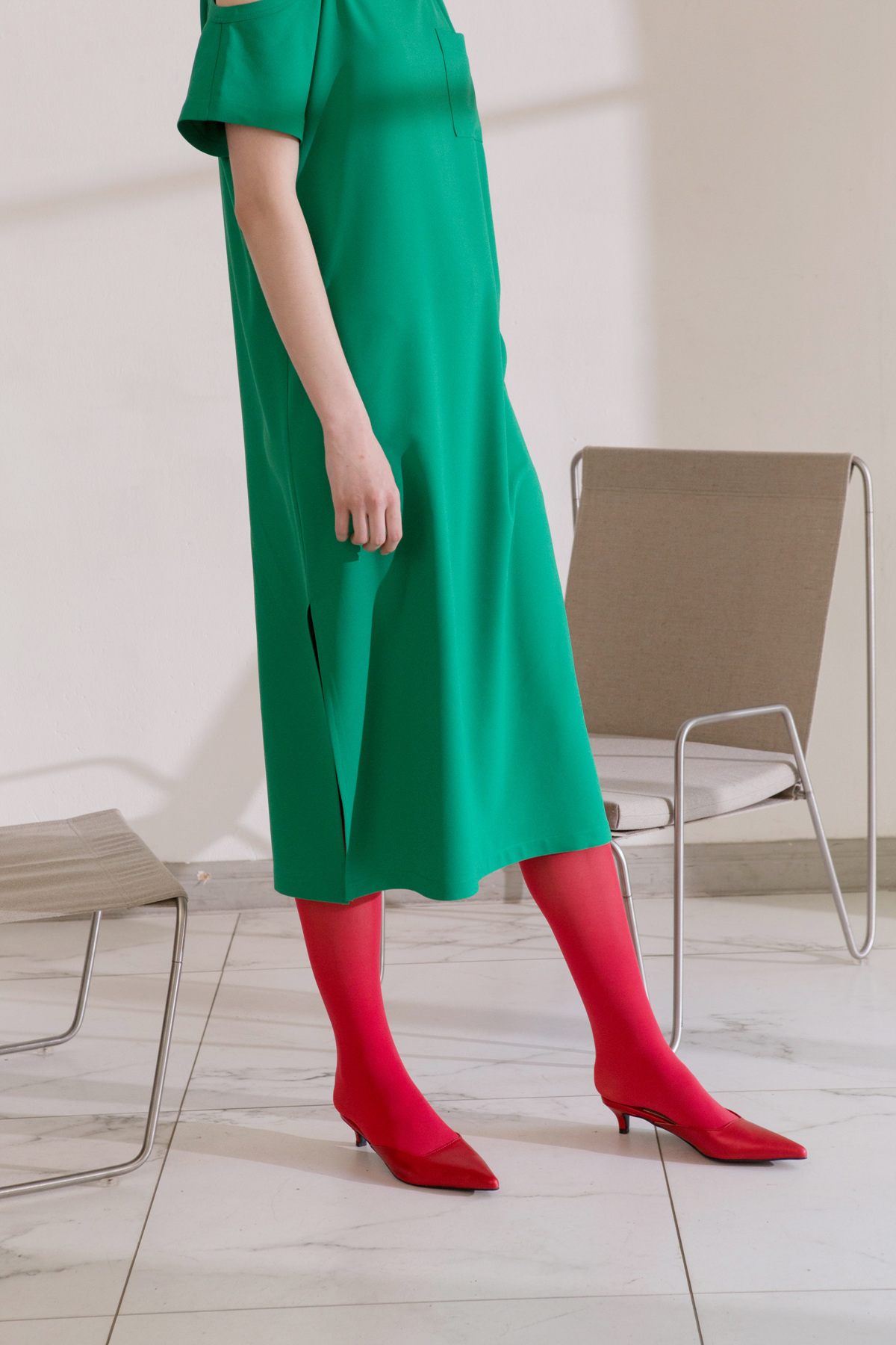 Open-Shoulder Dress — 9