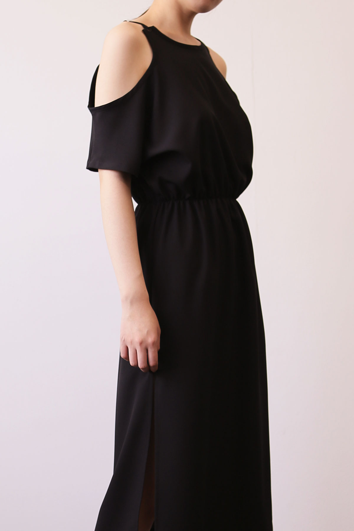 Asymmetric-Shoulder Dress — 7