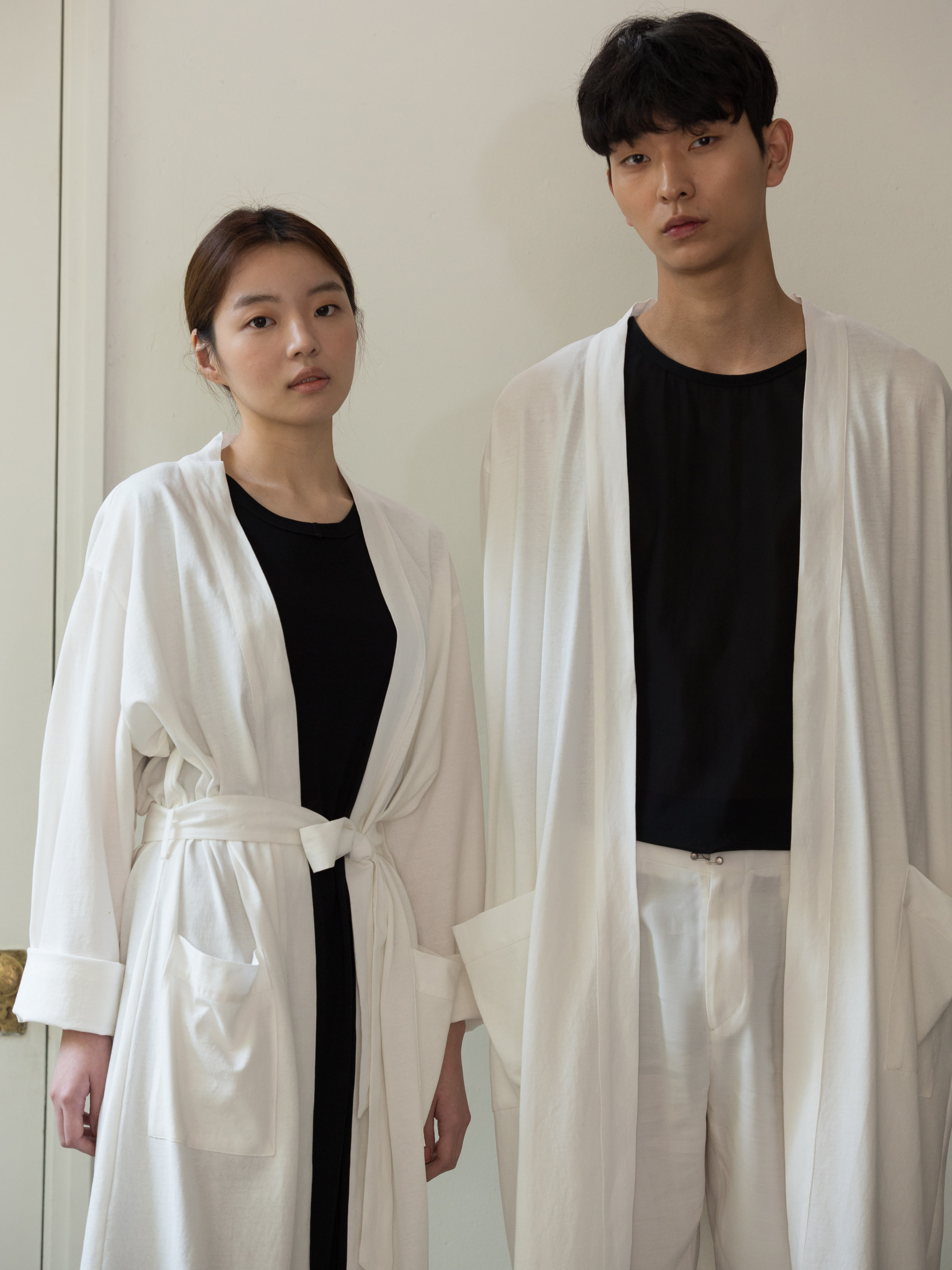 Cotton Robe — White