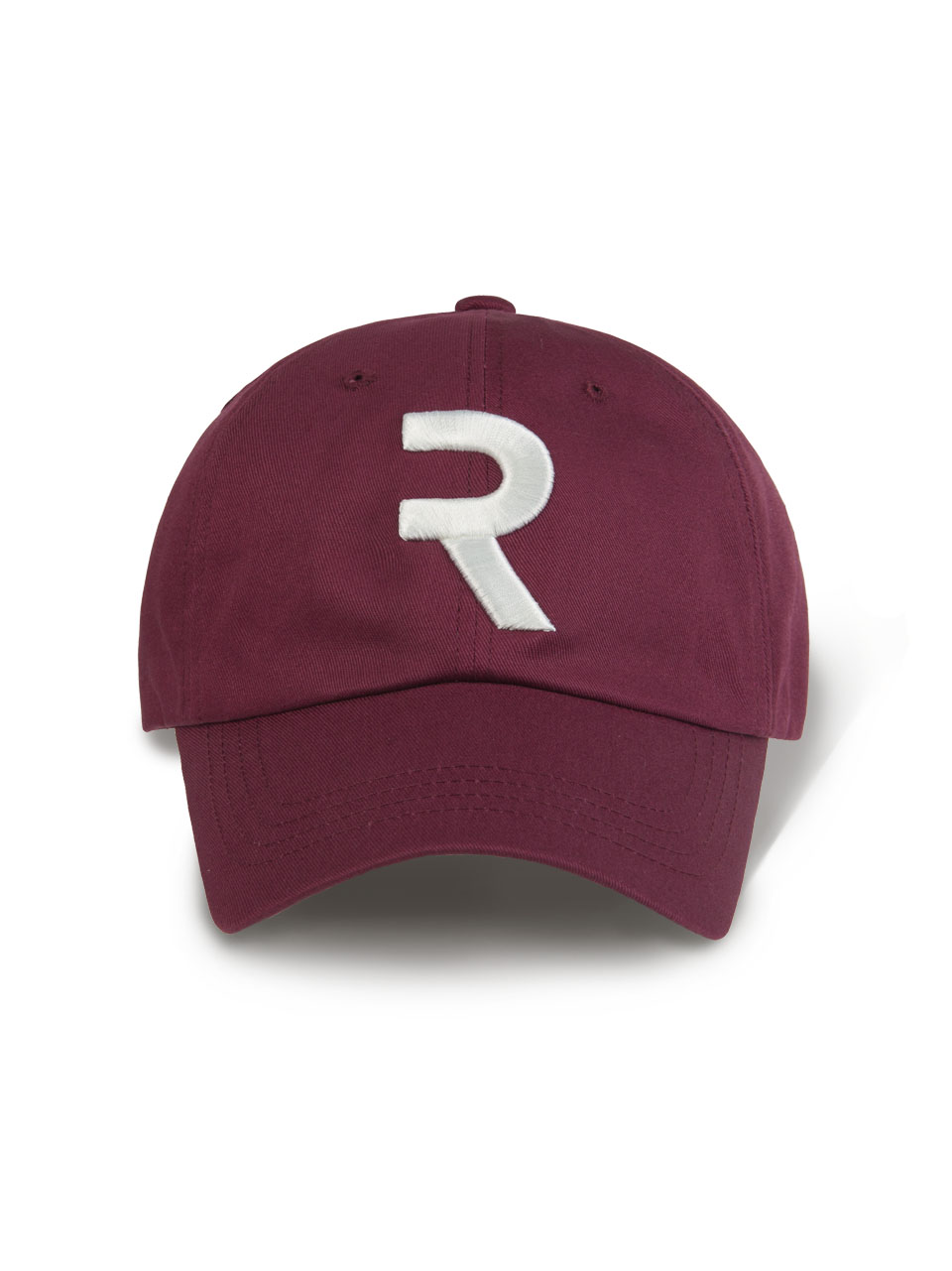 Logo Play R Baseball Cap — Burgundy