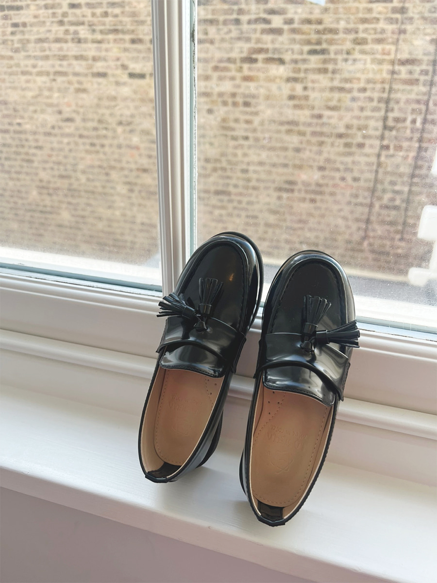 Tassel Loafer — Black