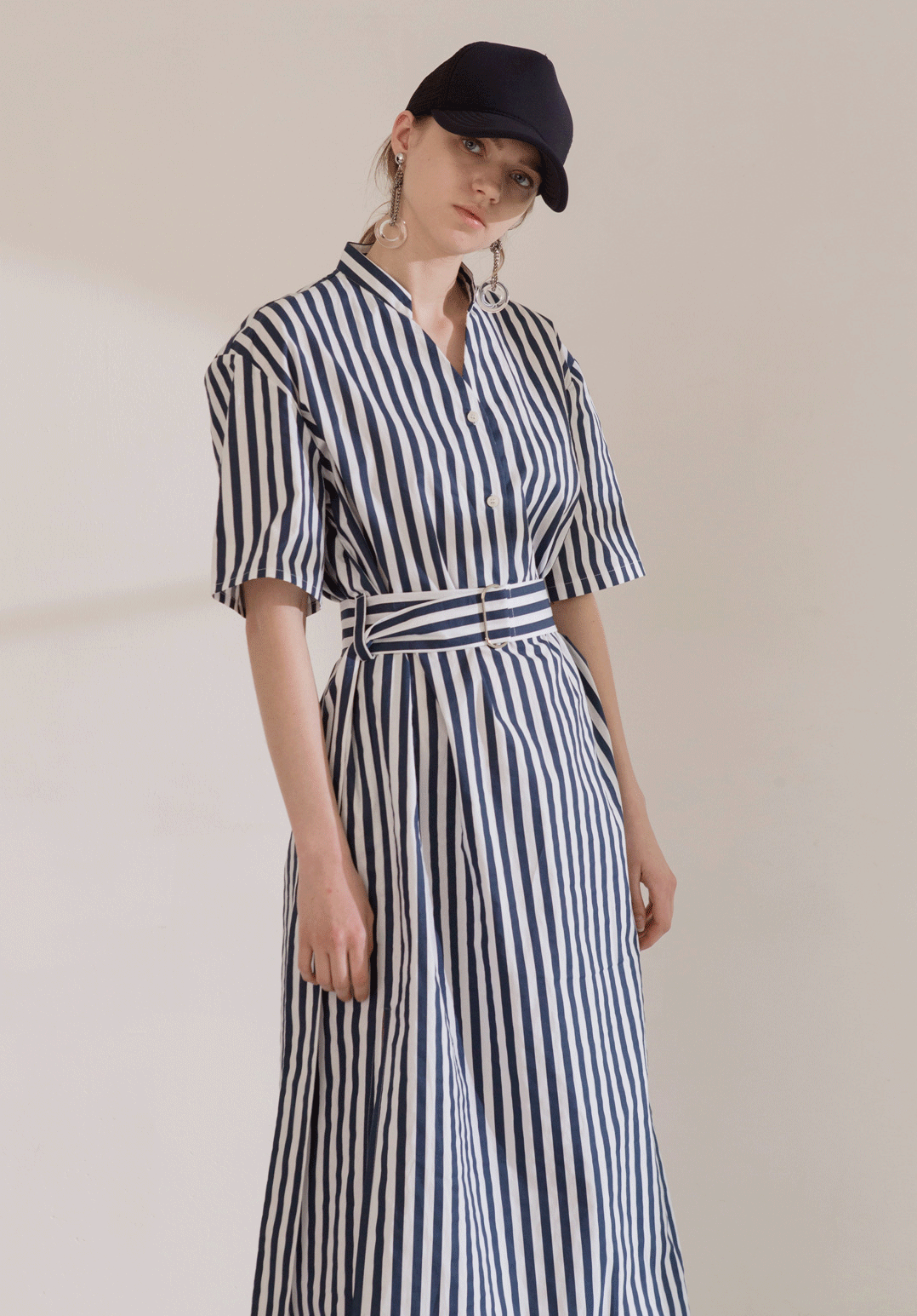 Striped House Dress